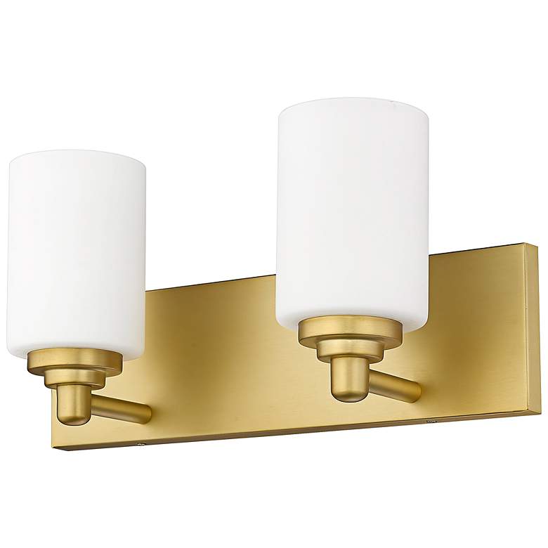 Image 6 Soledad by Z-Lite Brushed Gold 2 Light Vanity more views