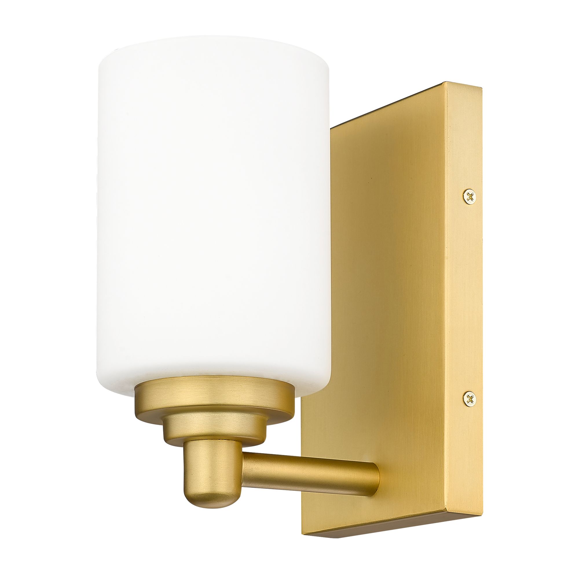 Soledad by Z-Lite Brushed Gold 4.5 inch 1 Light Wall Sconce