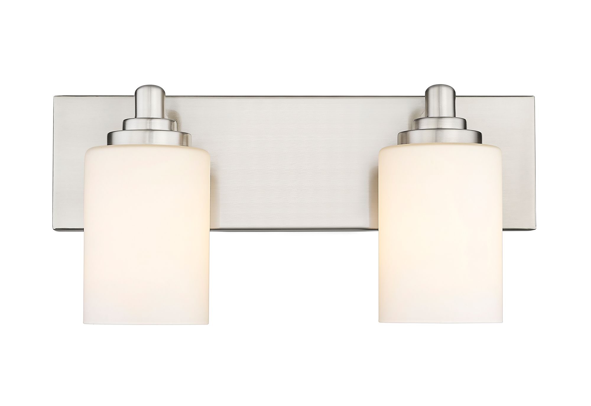 Image 5 Soledad by Z-Lite Brushed Nickel 16.25 inch 2 Light Vanity more views