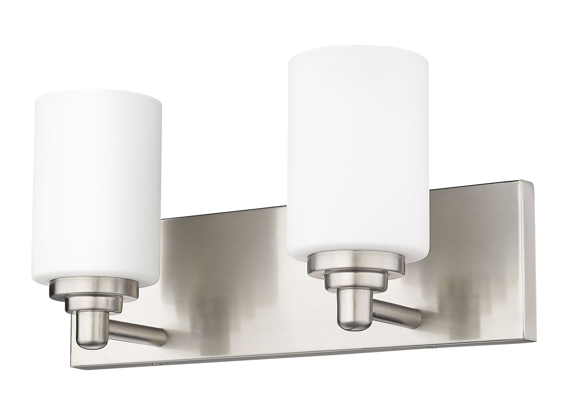 Soledad by Z-Lite Brushed Nickel 16.25 inch 2 Light Vanity