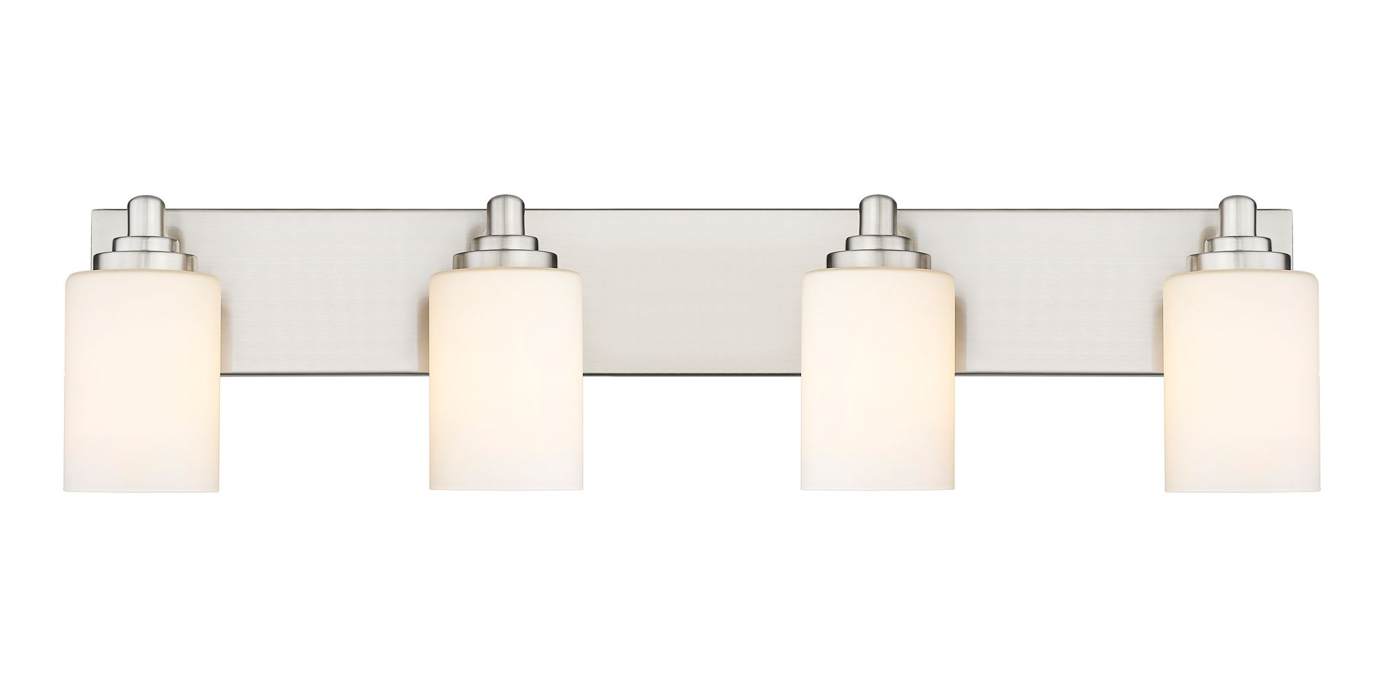 Image 5 Soledad by Z-Lite Brushed Nickel 31.5 inch 4 Light Vanity more views