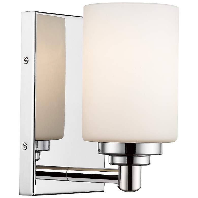 Image 1 Soledad by Z-Lite Chrome 1 Light Wall Sconce