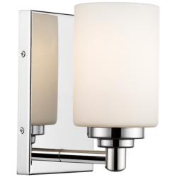Soledad by Z-Lite Chrome 1 Light Wall Sconce