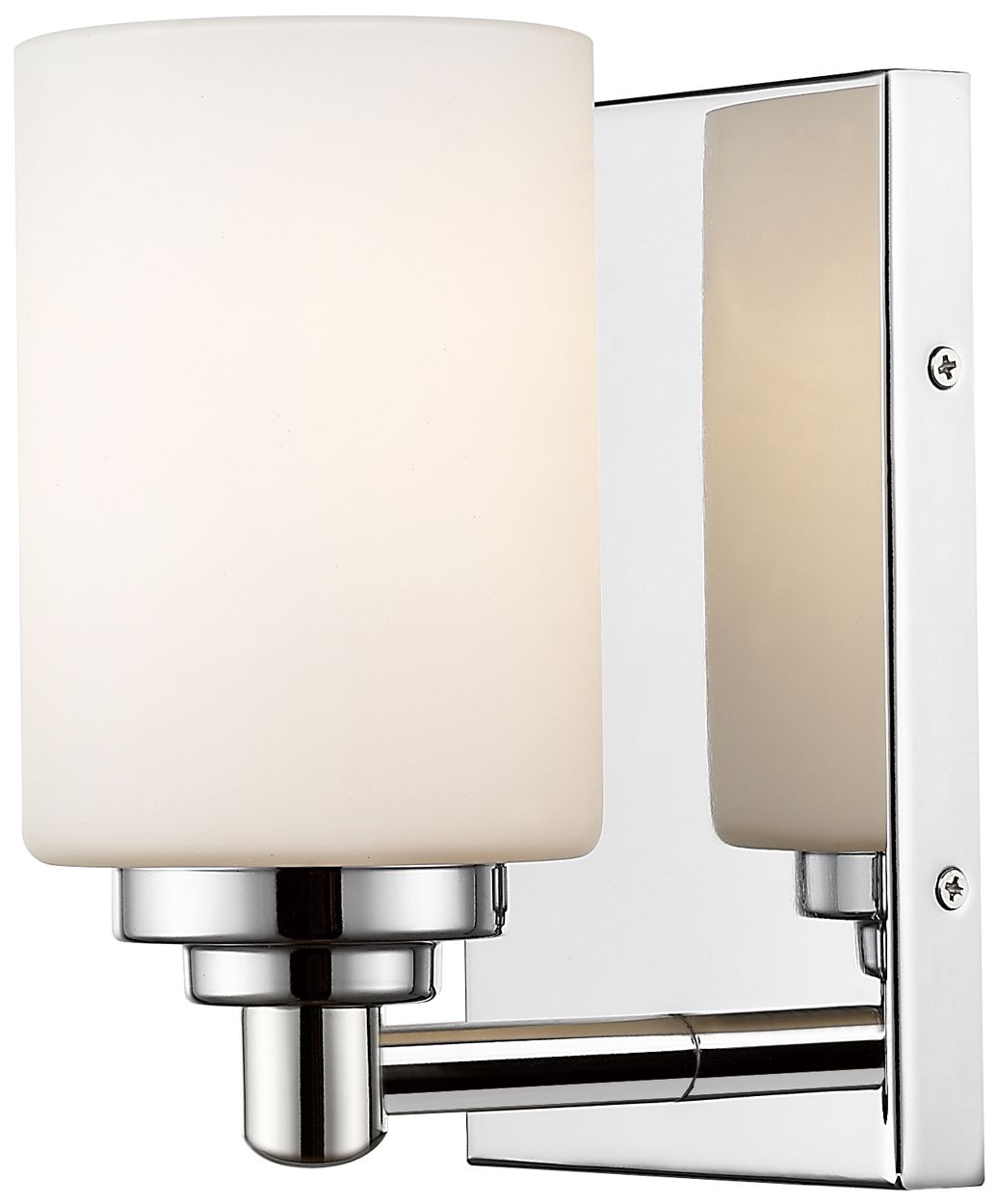 Image 2 Soledad by Z-Lite Chrome 4.5 inch 1 Light Wall Sconce more views