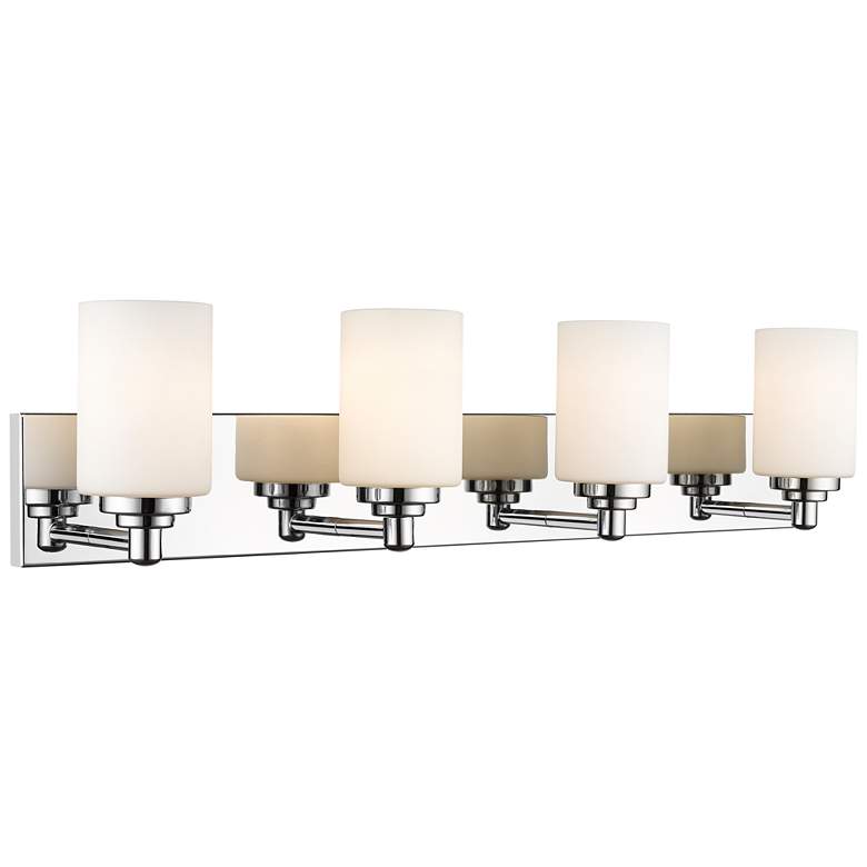 Image 1 Soledad by Z-Lite Chrome 4 Light Vanity