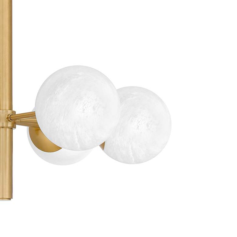 Image 5 Solei 6-Light Aged Brass Chandelier more views