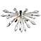 Soleia by Z-Lite Chrome  3 Light Flush Mount