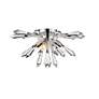 2_Soleia by Z-Lite Chrome  3 Light Flush Mount more views