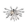 3_Soleia by Z-Lite Chrome  3 Light Flush Mount more views