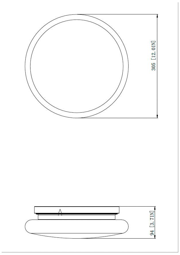 Soleil  By Z-Lite 1 Light Flush Mount