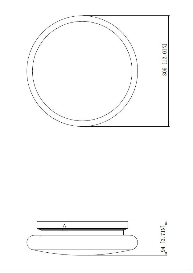 Soleil  By Z-Lite 1 Light Flush Mount