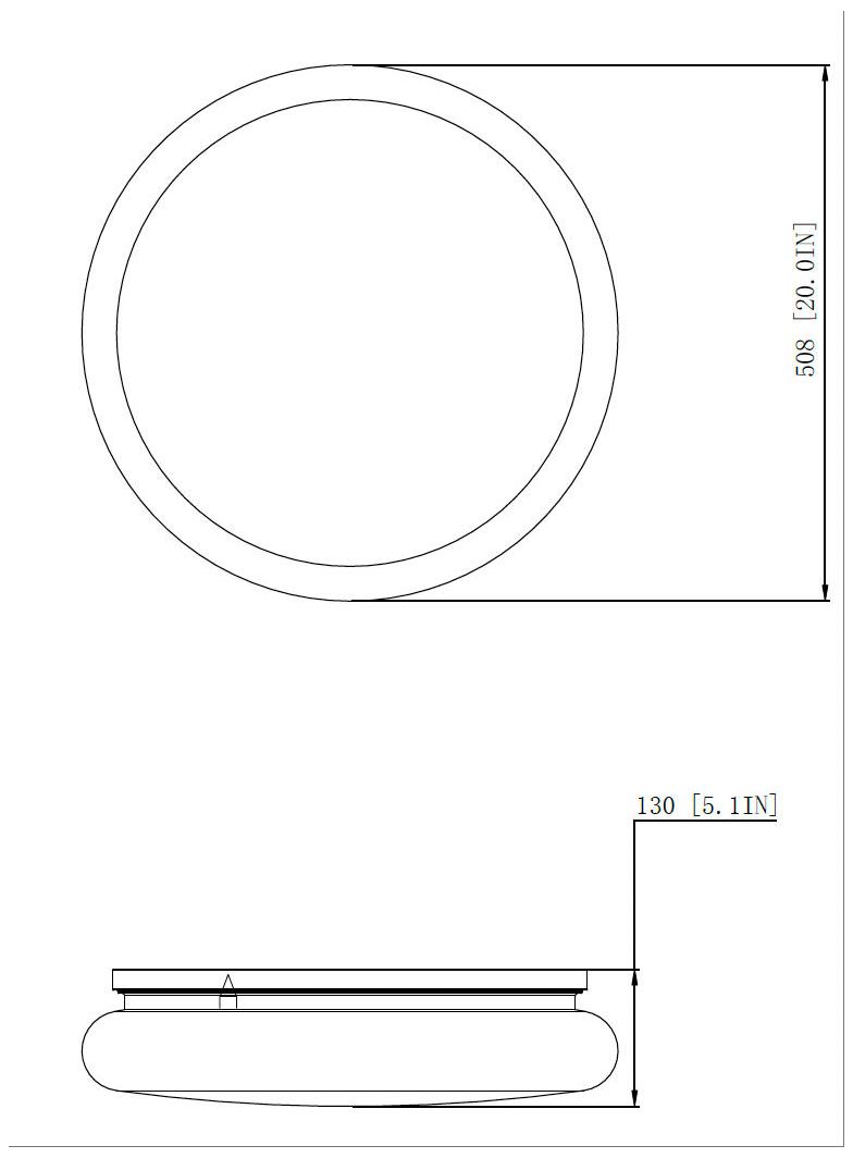 Soleil  By Z-Lite 1 Light Flush Mount