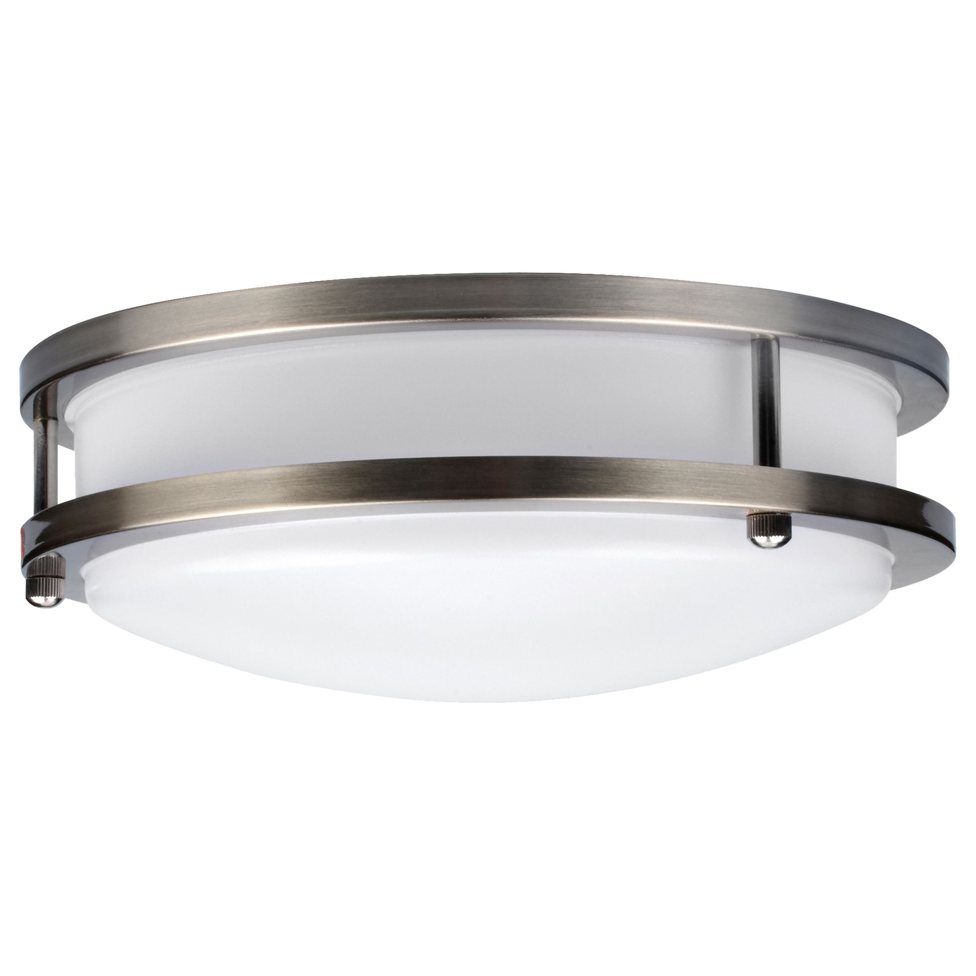 Image 2 Solero II 14" LED Flush Mount - Brushed Steel more views