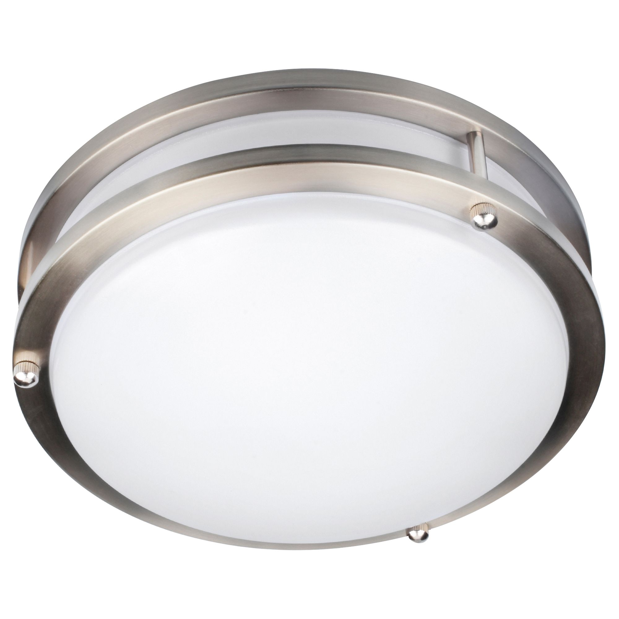 Image 3 Solero II 14" LED Flush Mount - Brushed Steel more views