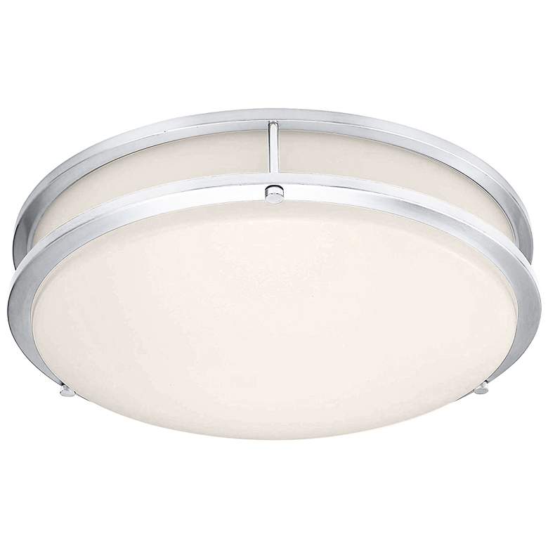 Image 1 Solero II 14" LED Flush Mount - Chrome