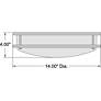 2_Solero II 14" LED Flush Mount - Chrome more views