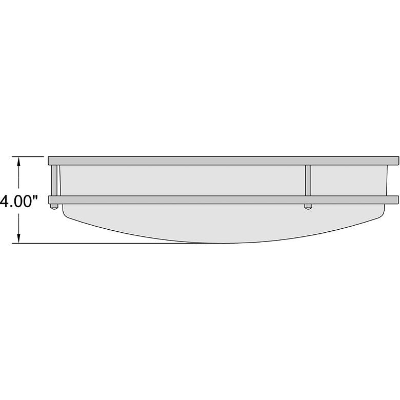 Image 2 Solero II 18.5" LED Flush Mount - Bronze more views