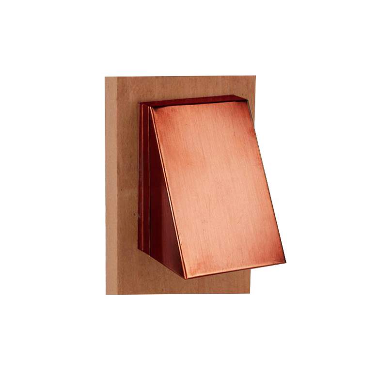 Image 1 Solid Copper Outdoor Patio Deck Stair Step Light