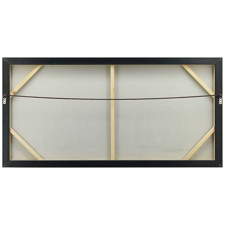 Image 5 Solitary Field 48"W Textured Metallic Framed Canvas Wall Art more views