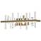 Solitude 10.6" High Crystal Accented Soft Gold LED Sconce