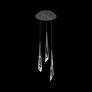 2_Solitude 22"H x 12"W 3-Light Crystal Multi-Light Pendant in Antiq more views