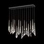 2_Solitude 22"H x 40"W 14-Light Crystal Multi-Light Pendant in Anti more views