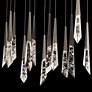 3_Solitude 22"H x 40"W 14-Light Crystal Multi-Light Pendant in Anti more views