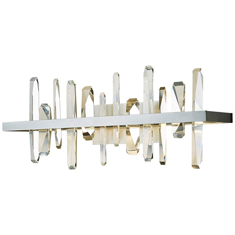 Image 1 Solitude 26" Wide Vintage Platinum LED Bath Light