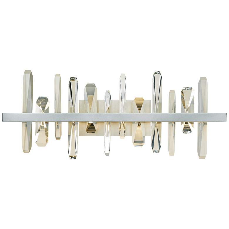 Image 2 Solitude 26" Wide Vintage Platinum LED Bath Light more views