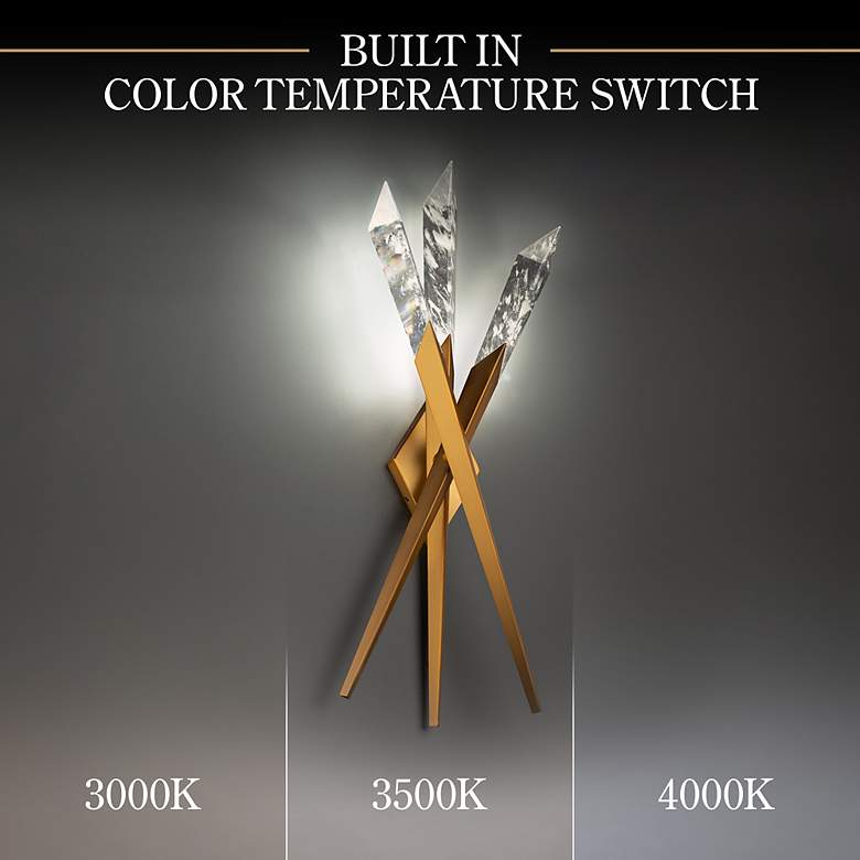 Image 5 Solitude 3 Light LED Wall Sconce more views
