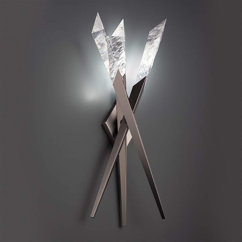 Image 1 Solitude 3 Light LED Wall Sconce