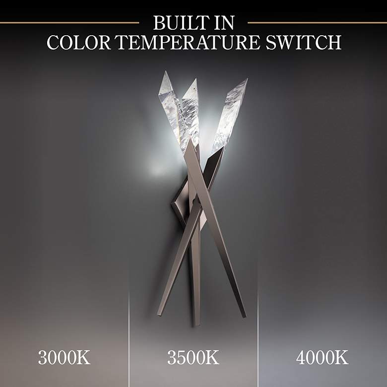 Image 5 Solitude 3 Light LED Wall Sconce more views