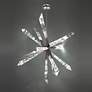 3_Solitude 35 1/2"W Antique Nickel Crystal LED Pendant Light more views