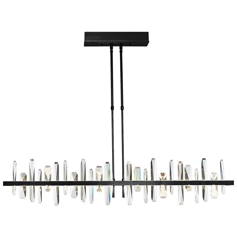 Image 1 Solitude 51.9" Wide Large Black LED Pendant