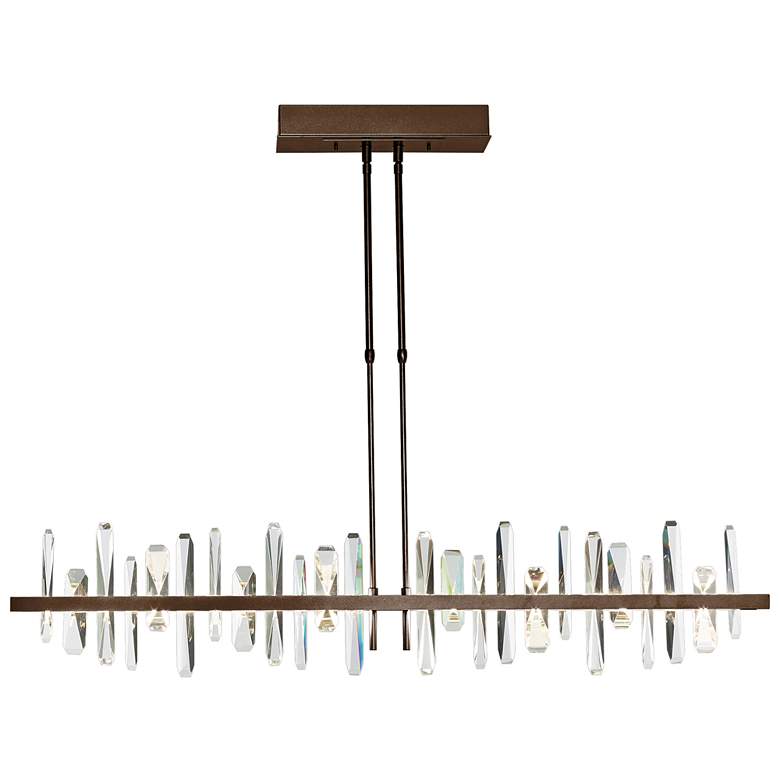 Image 1 Solitude 51.9" Wide Large Bronze LED Pendant