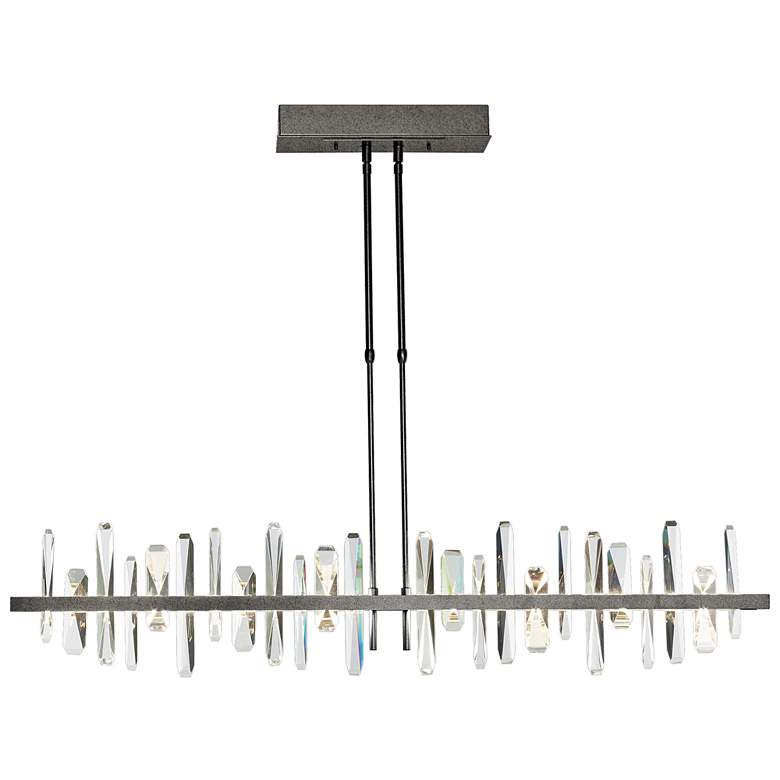 Image 1 Solitude 51.9" Wide Large Natural Iron LED Pendant