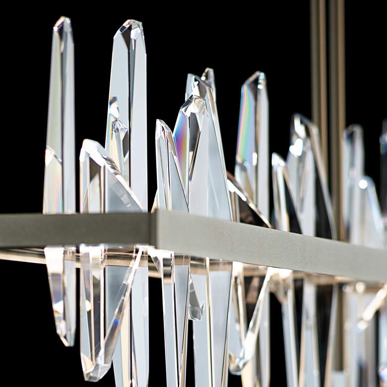 Image 5 Solitude 51.9" Wide Large Soft Gold LED Pendant more views