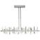 Solitude 51.9" Wide Large Vintage Platinum LED Pendant