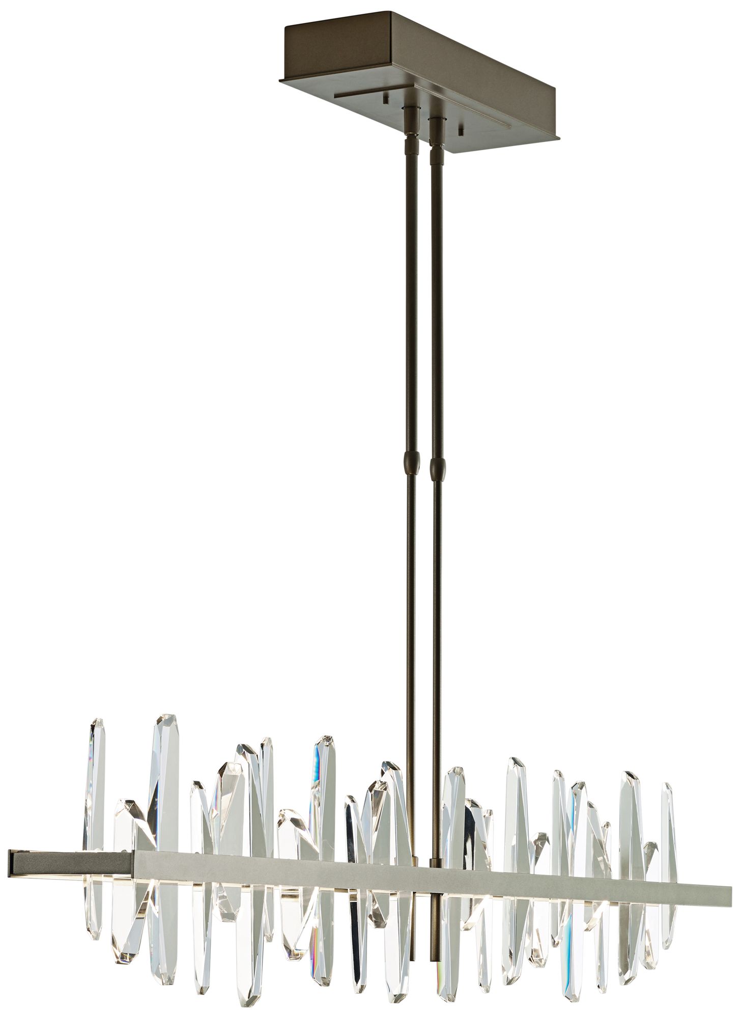 Image 3 Solitude 51.9" Wide Large Soft Gold LED Pendant - Made to Order more views