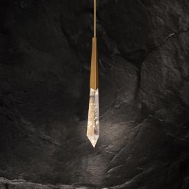 Solitude 6 1/2" Wide Aged Brass LED Mini Pendant Solitude 6 1/2" Wide Aged Brass LED Mini Pendant