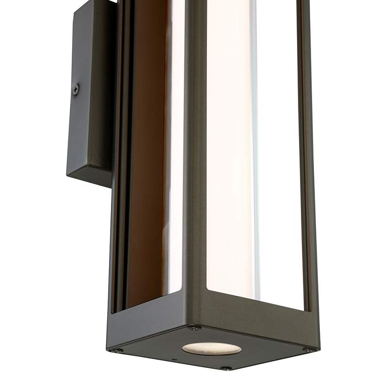 Image 6 Soll 14 inch High Oil-Rubbed Bronze Metal LED Outdoor Wall Light more views
