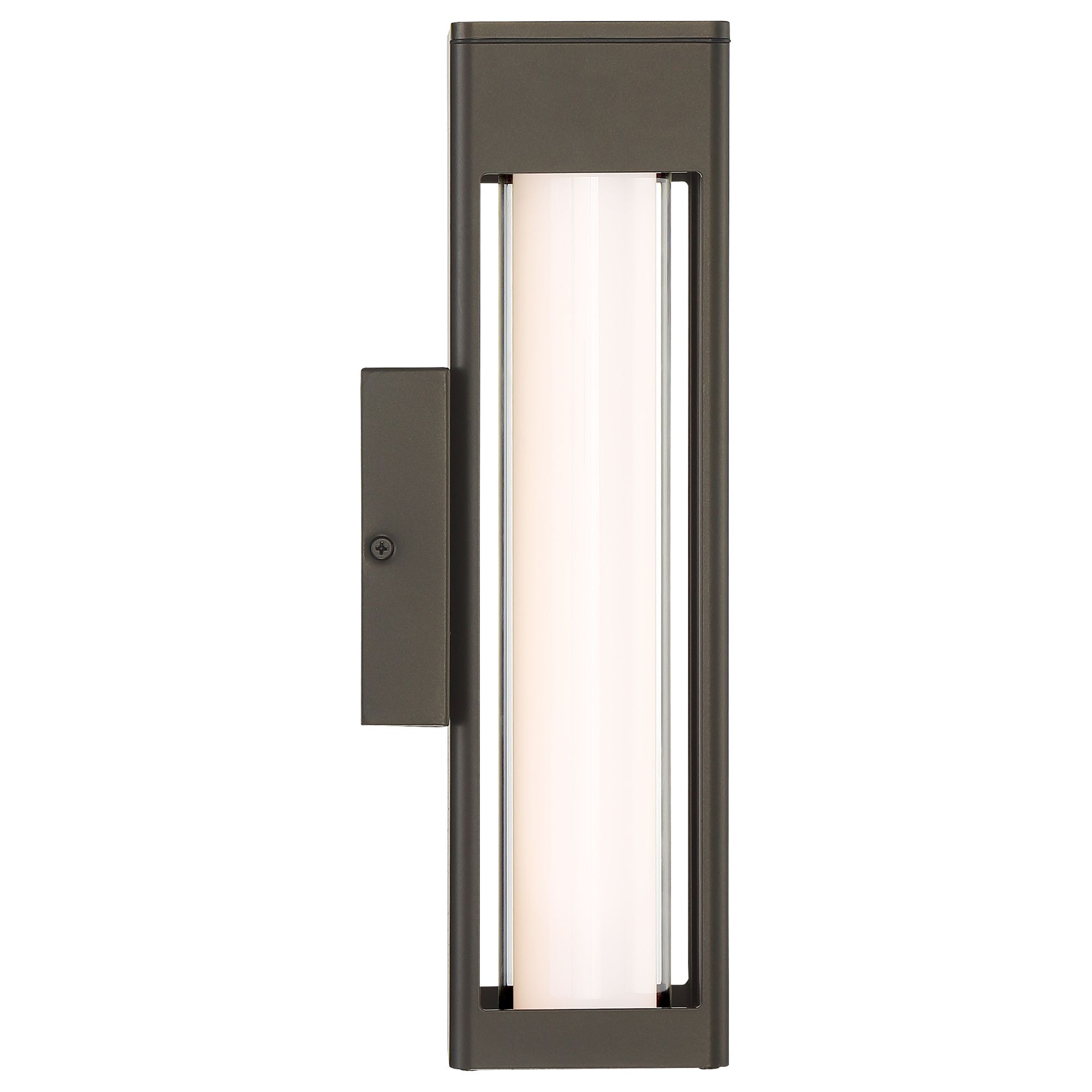 Soll 14" High Oil-Rubbed Bronze Metal LED Outdoor Wall Light