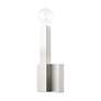 Thumbnail3 of Solna 1 Light Brushed Nickel ADA Wall Sconce more views