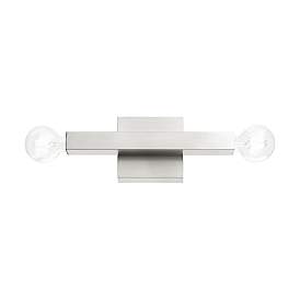 Image5 of Solna 2 Light Brushed Nickel ADA Wall Sconce more views