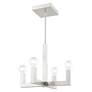 Thumbnail4 of Solna 4 Light Brushed Nickel Chandelier more views