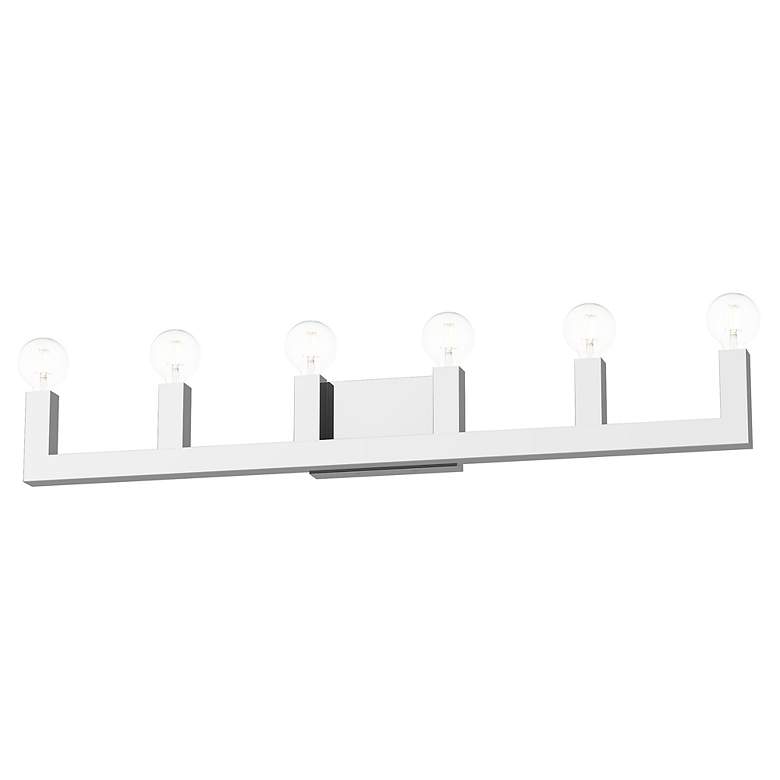 Image 6 Solna 6 Light Polished Chrome Bath Vanity more views