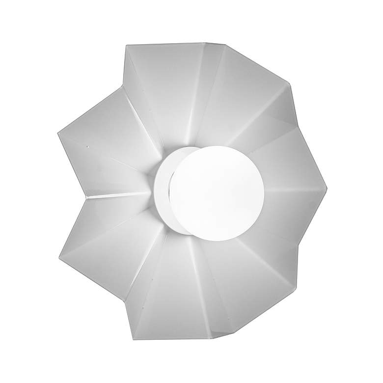 Image 1 Solo 10 inch Wide White Interior Sconce LED Retrofit