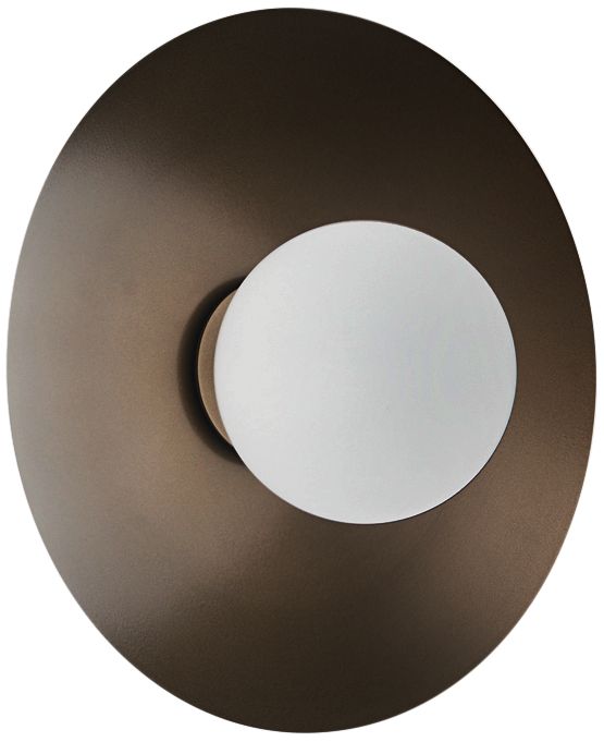 Solo 12" Wide New Brass Interior Sconce LED Retrofit