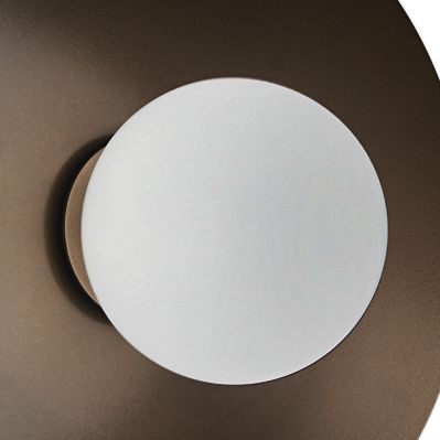Image 4 Solo 12" Wide New Brass Interior Sconce LED Retrofit more views