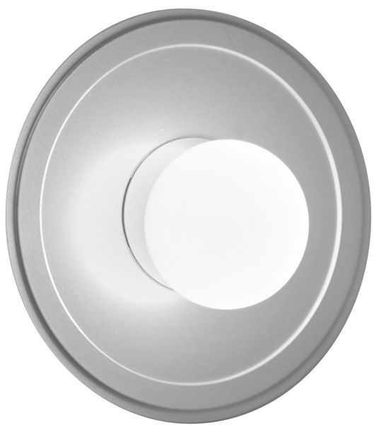 Solo 8" Wide Satin Pewter Interior Sconce LED Retrofit